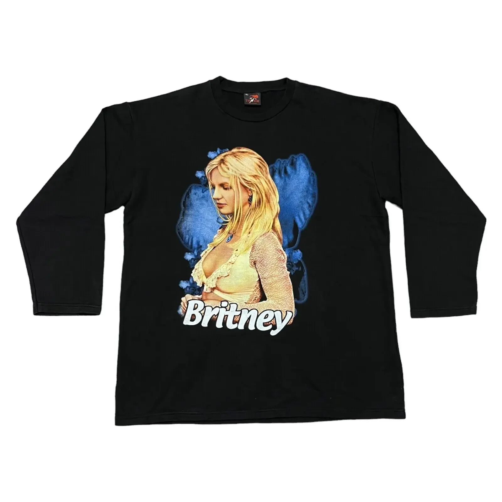 Britney Spears Vintage Sweatshirt 90s Concert Tour Band Tee Madonna Spice Girls