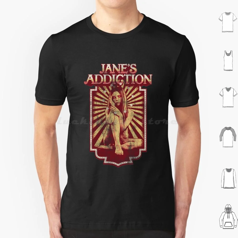 Janes Addiction T Shirt Cotton Men Women DIY Print Crackerman Janes Addiction Janes Addiction Janes Addiction Sale Band Perry