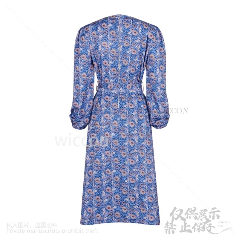 2024 New Movie Beetl 2 Customized Astrid  Dress Floral Dress Cos Girls Lolita Skirt Roleplay Fantasia Outfits Female Wigs