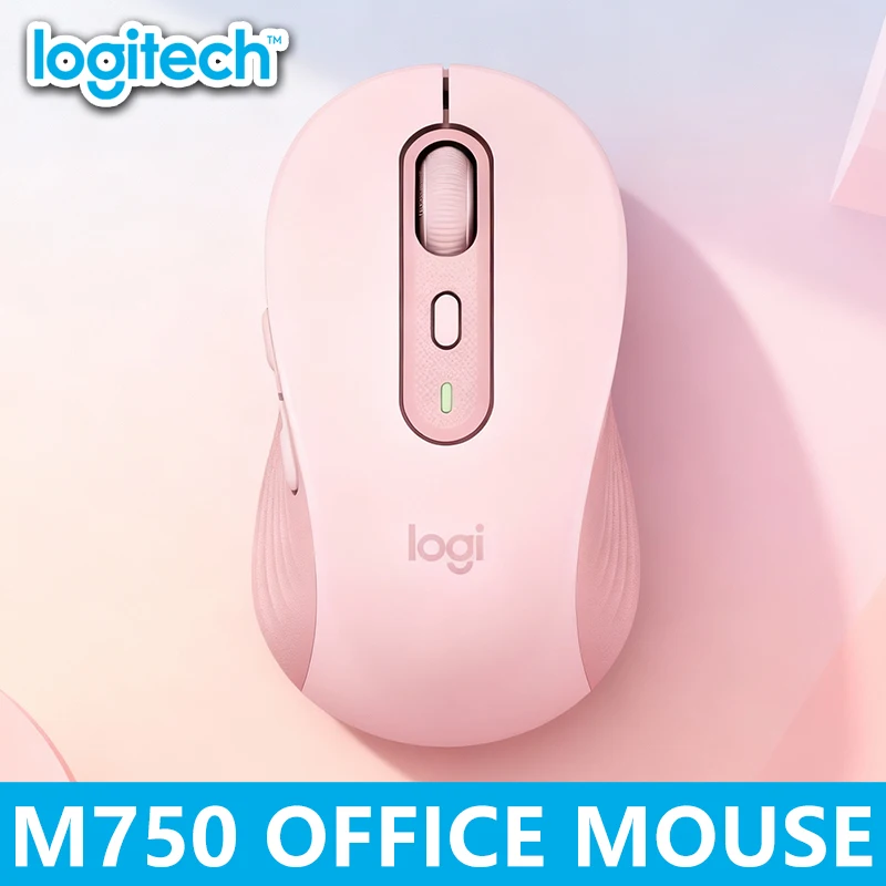

The Logitech M750 wireless mouse features an ergonomic and comfortable grip, supports universal connectivity for multiple device