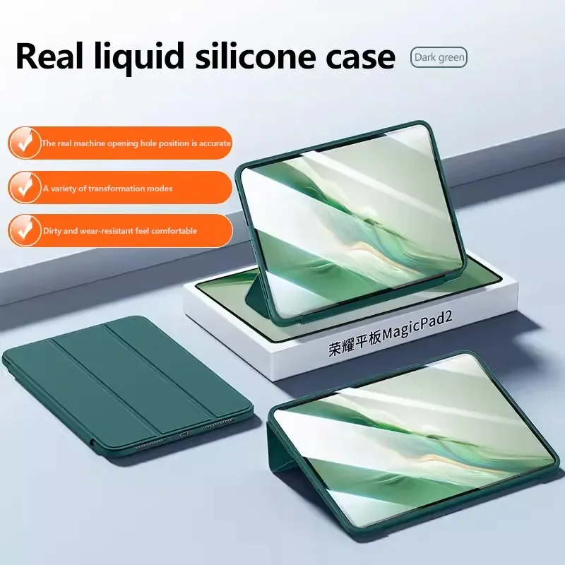 Soft Silicone Tablet Case for Huawei MatePad Pro 13.2 12.2 10.8 Air 12X 11.5S SE 11 Honor Pad 9 MagicPad 2 12.3 X9 V9 X8a