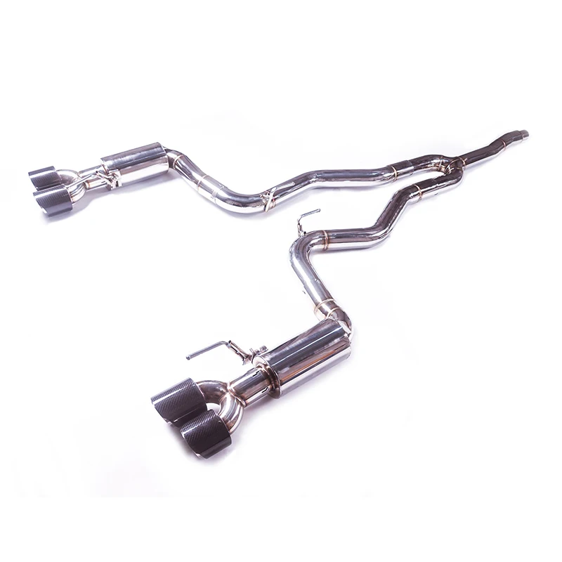 High Performance 3-inch Stainless Steel Catback Exhaust System,Suitable for 2014 onwards Ford Mustang with 2.3L EcoBoost Engine