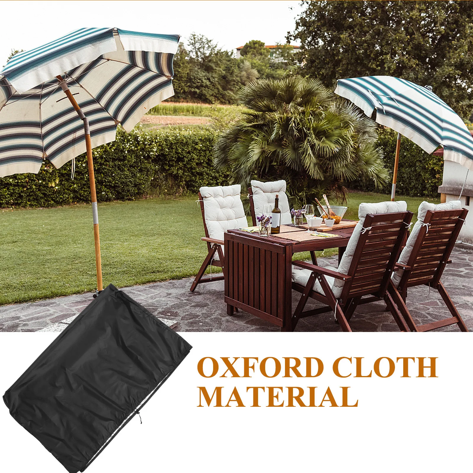 

Outdoor Chair Protector Oxford Cloth Waterproof Patio Furniture Cover Easy Wash Durable Garden Chair Cover Covers for Furniture