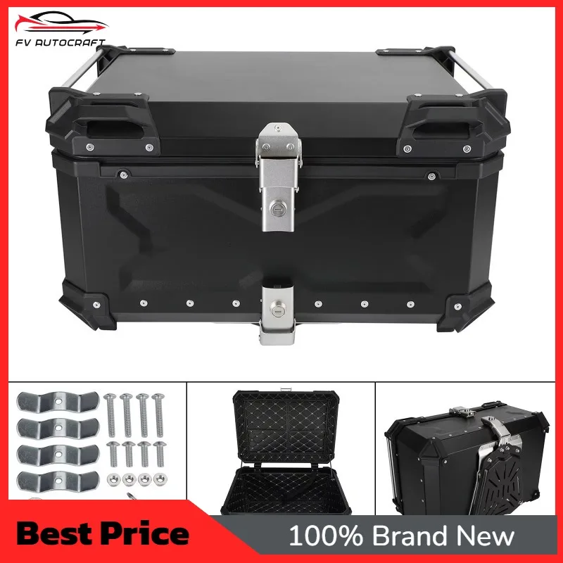 【2026】Motorcycle Tail Case Luggage Top Box Luggage Box Universal For Motorcycle With Luggage Rack For BMW R1200GS R1250GS F750GS