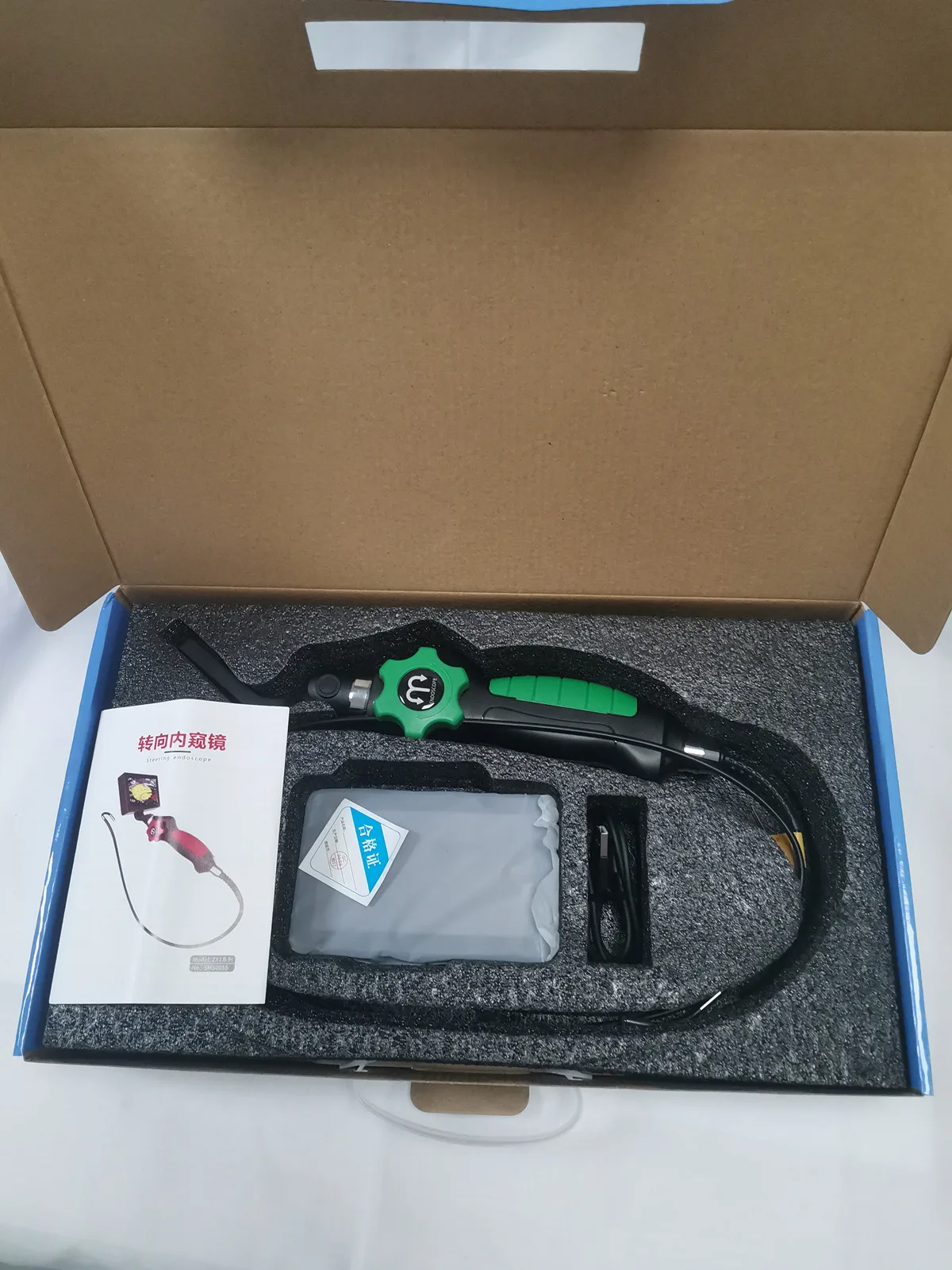 2MP 1080P 3.9mm 4.3Inch  2 Way Articulate 180Degree Rotation Steering Industrial Endoscope Inspection Microscope Camera