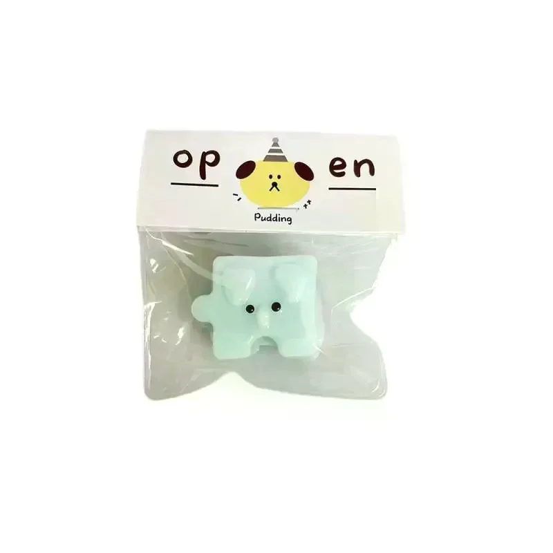 9-delige cartoon dierenpuzzel TPR handgemaakt speelgoed romige zachte lijm langzame rebound knijp kinderspeelgoed