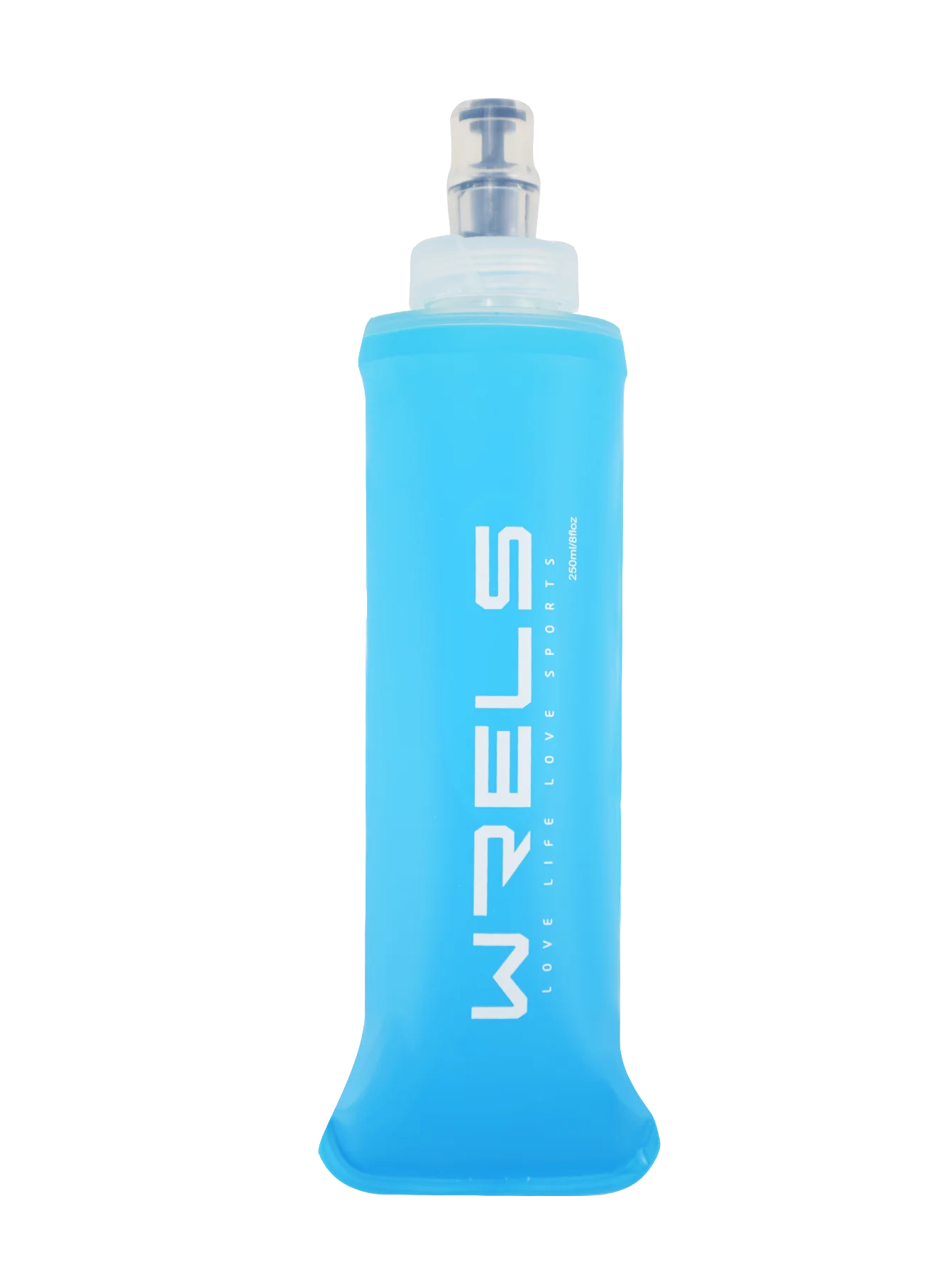 WRELS TPU Faltbare Weiche Trinkflasche für Wandern, Radfahren, Klettern, BPA-frei, Zusammenklappbare Flasche, Leichte Wasserflasche für Hydration Pack – Detail 8