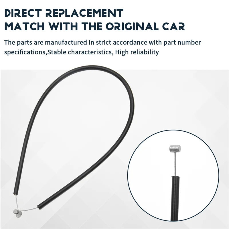 3 Buah Kabel Bowden Pelepas Kap Mesin untuk BMW E46 320I 323I 98-05 51238208442