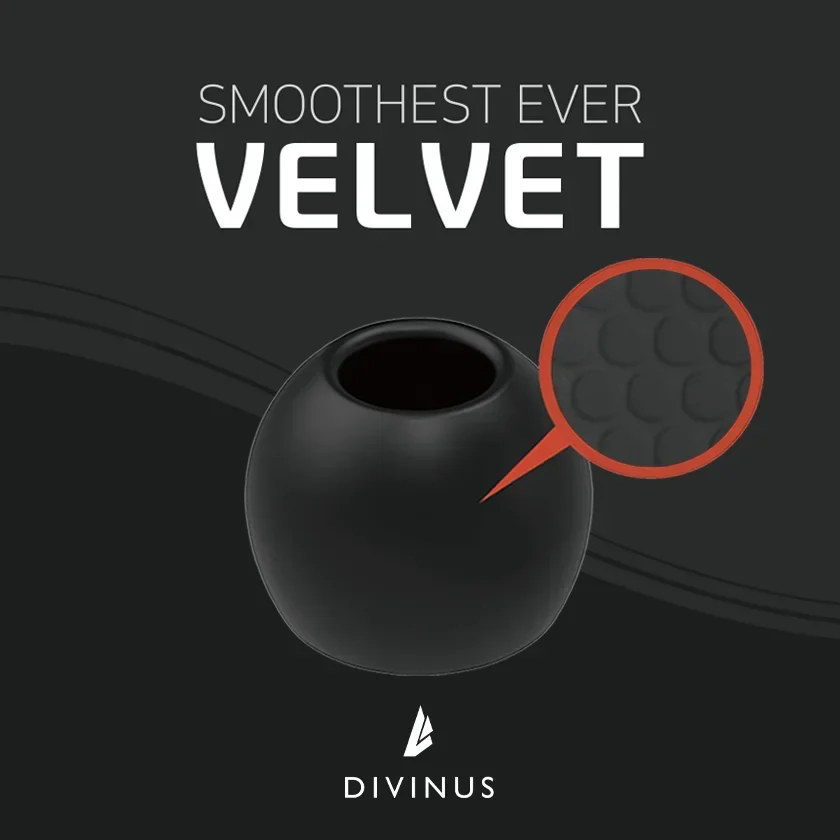 ELOIT/DIVINUS Aksamitne silikonowe wkładki do słuchawek, rozmiar dyszy 3-5mm, miękkie, głębokie wkładki do słuchawek IEM, AFUL Performer 5/8 — zdjęcie produktu 2