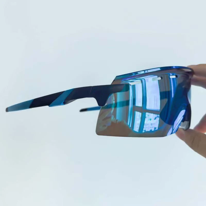 نظارات ركوب الدراجات الجبلية للأنشطة الخارجية للرجال والنساء نظارات شمسية UV400 لصيد الأسماك وتسلق الجبال TR-90 خفيفة الوزن #4