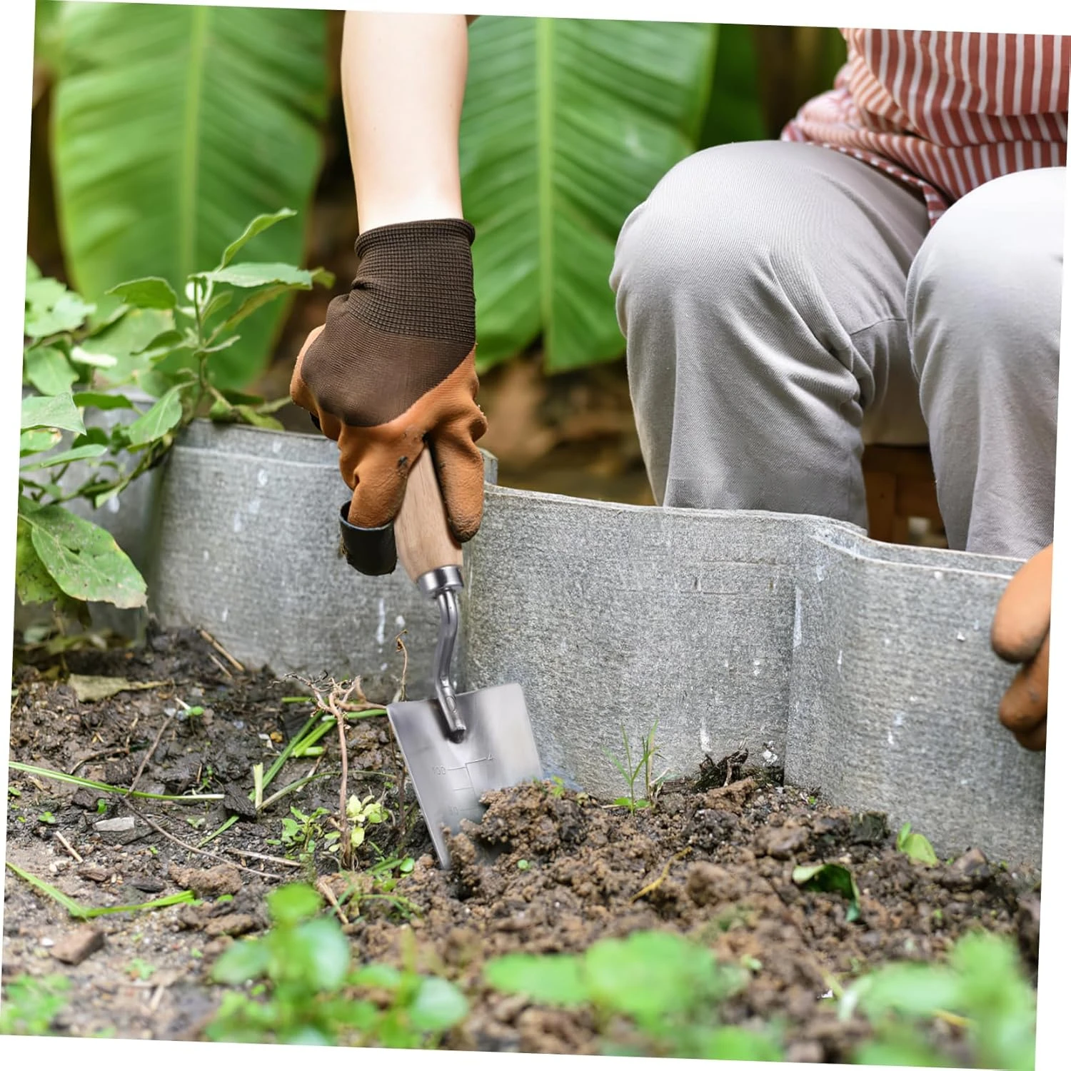 Pala para herramientas de jardín, paleta de mano, pala de mano para jardinería, palas de jardín para excavar, herramienta de jardinería, palas de jardinería, jardín T