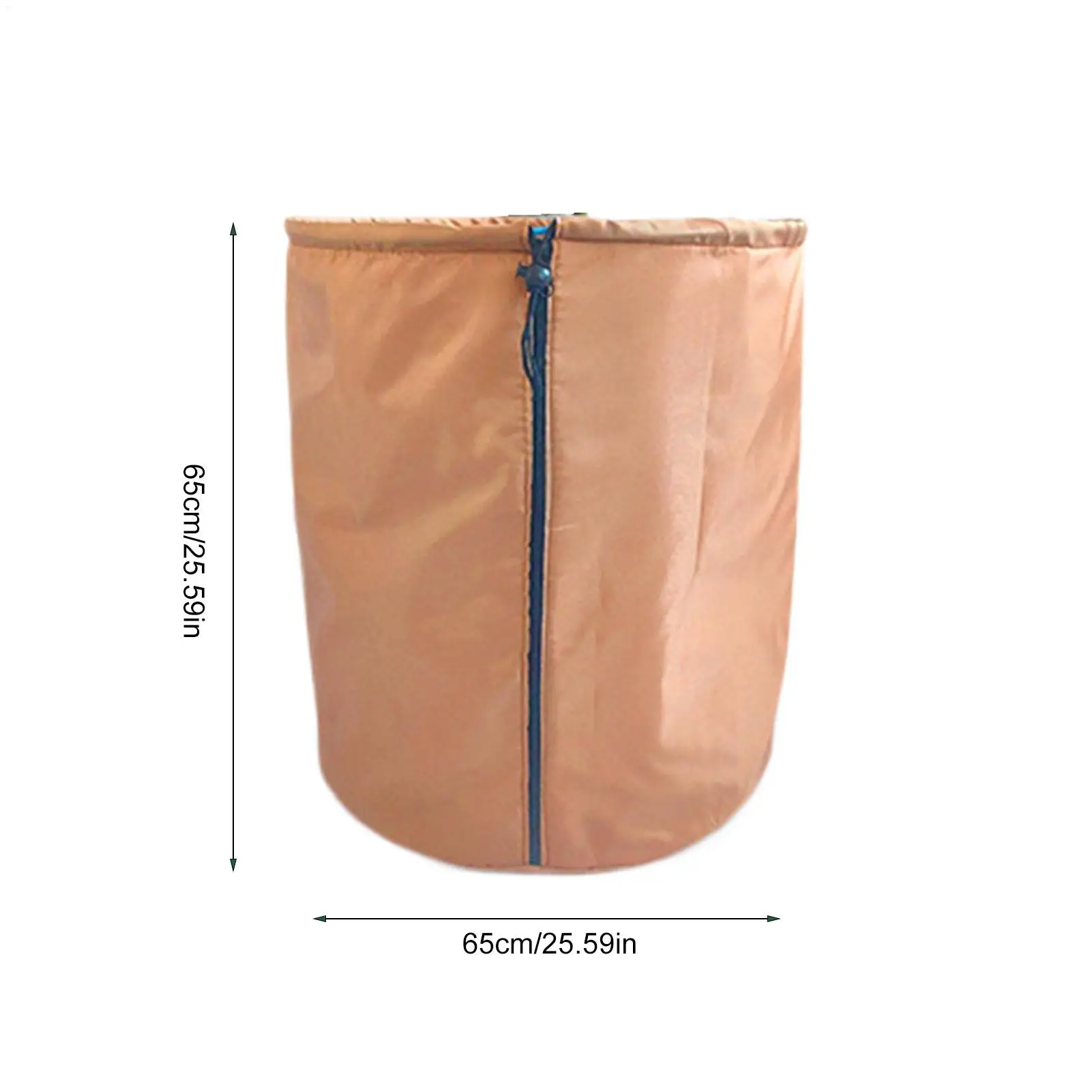 أغطية وعاء النبات الشتوي، حقيبة غطاء مضادة للصقيع، حقيبة واقية للنباتات مع سحاب برباط لفاكهة حديقة الشتاء الخارجية #6
