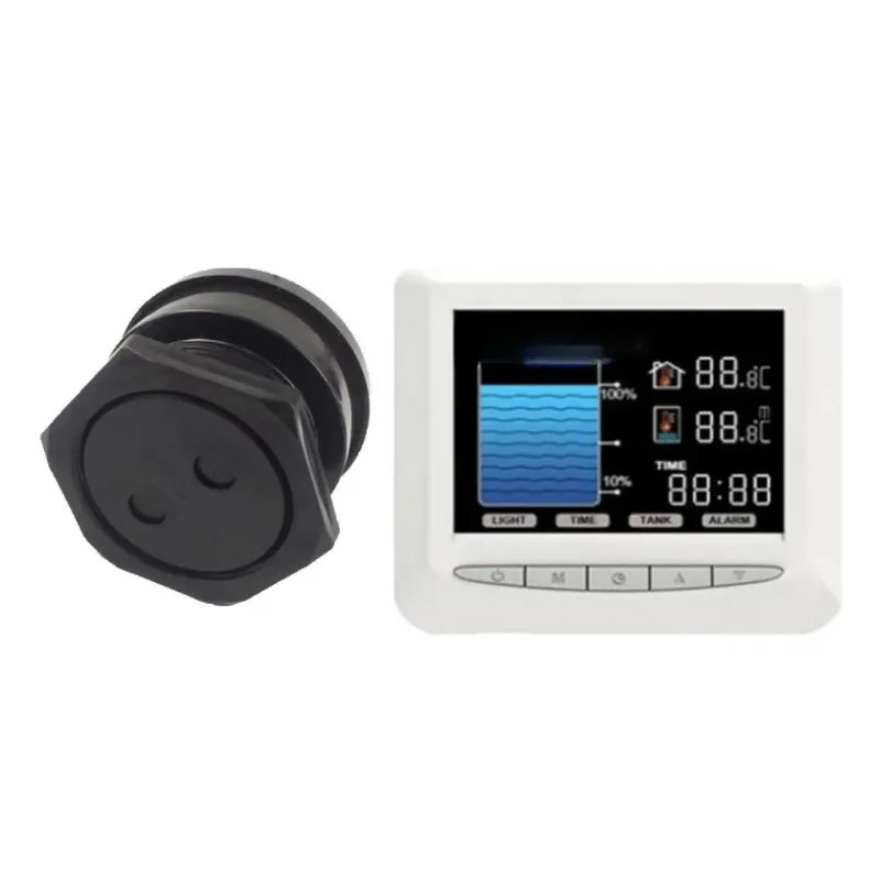 Ultrasonic Liquid Level Sensor Real Time Monitoring Detection Device with LED Display for Tank