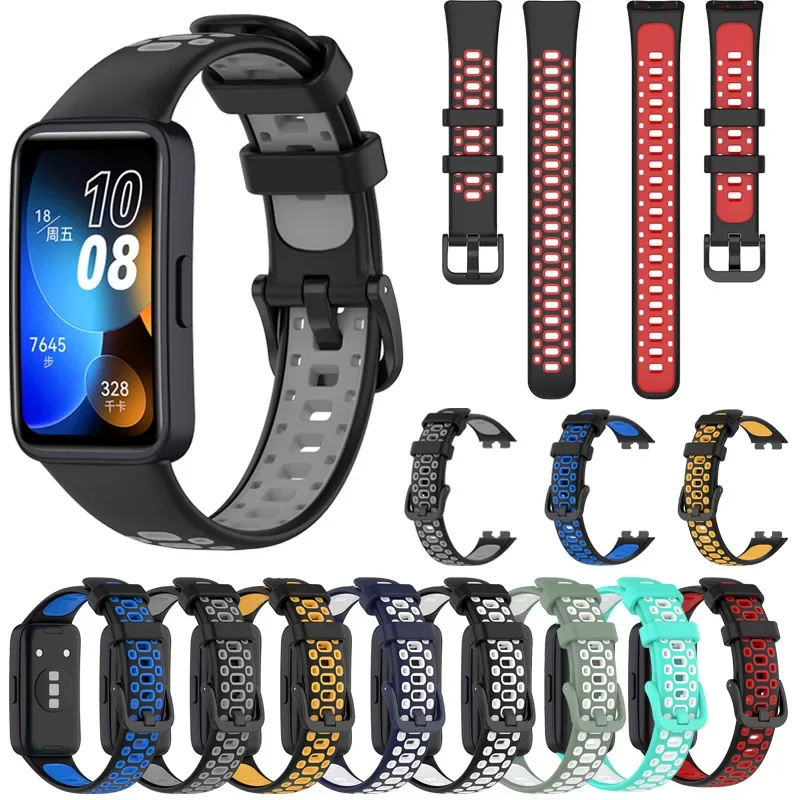 

Strap For Huawei Band 8/8NFC SmartWatch Replacement Wristband Silicone Bracelet for Huawei Band 9/9NFC Watchband