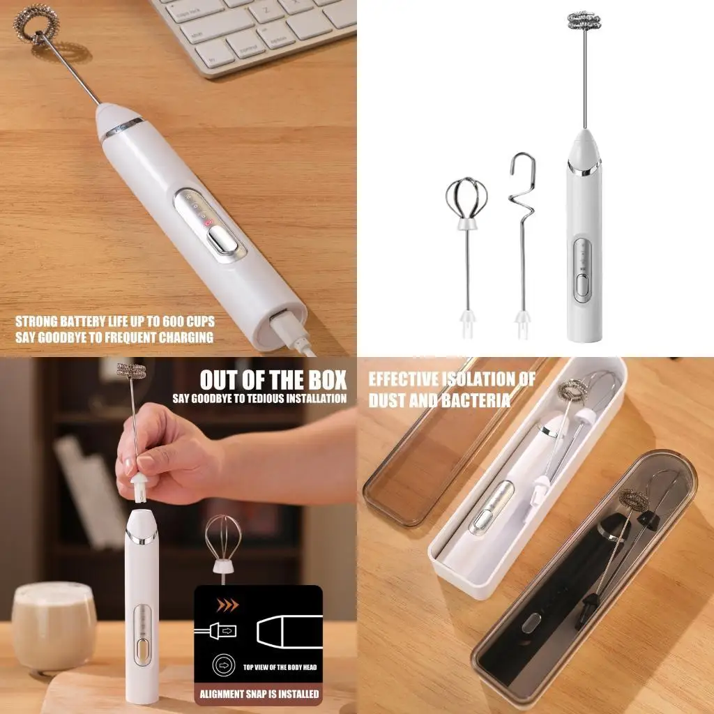 J6PE Quick Spume Electric Tool for Coffee Milk and Drink Mixing Efficiently