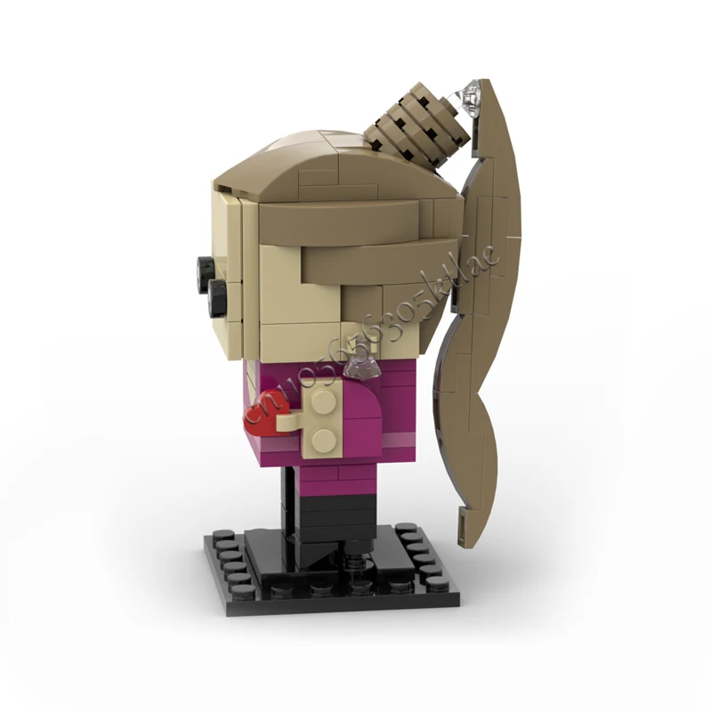 360ピース MOC カスタマイズ タビタ オチ グルッタサン ブリックヘッドモデルセット DIY クリエイティブブリック組み立てコレクション ディスプレイトイ キッズギフト