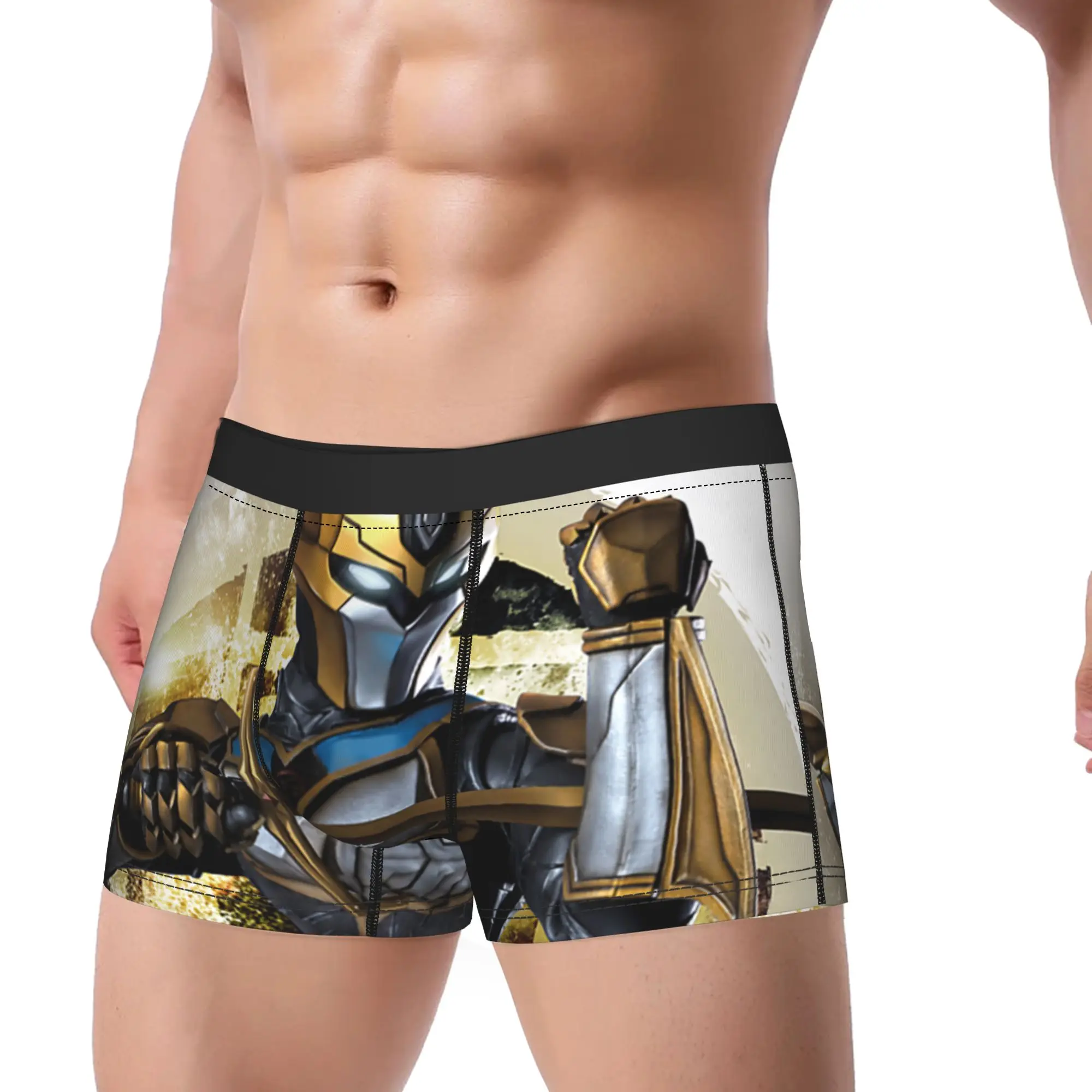 ABSOLUTE TITAN Ultra Galaxy Fight The Destined Crossroad Underpants Men Underwear Sexy Shorts Boxer Briefs