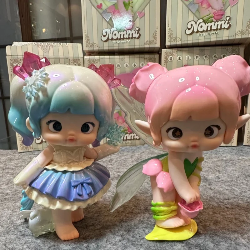 

In Stock Authentic Nommi Little World Series Blind Box Ornament Periphery Trendy Toys Ornaments Desktop Decoration Girl Gifts