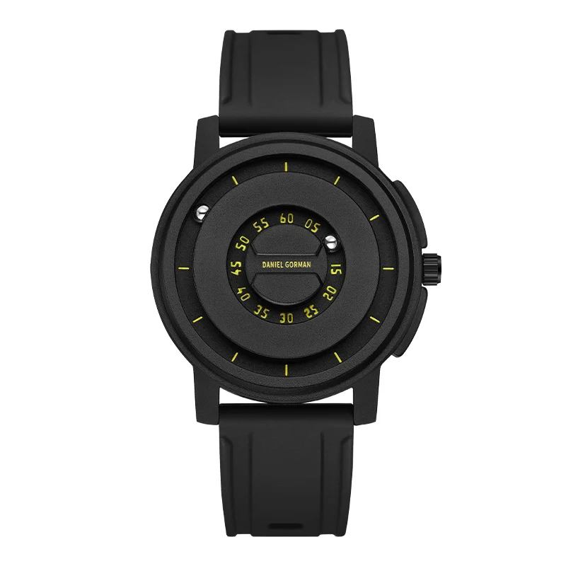 Daniel Gorman DG0118 Quartz Watch, Magnetic Ball Rotating