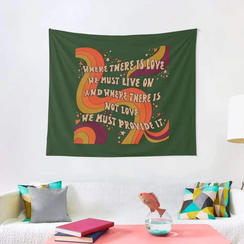 

We must live on Tapestry Wall Coverings Anime Decor Tapestry