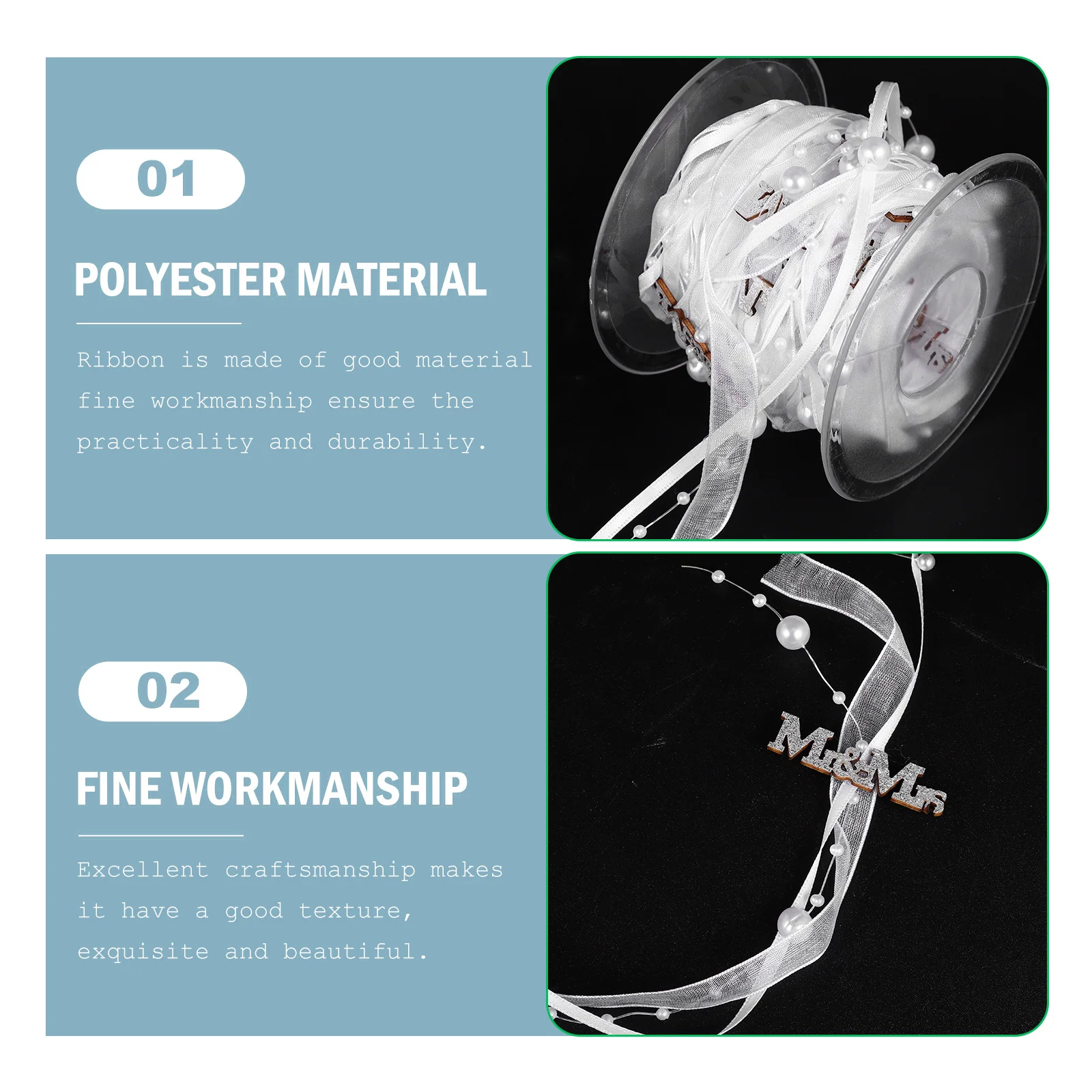 

1 Roll Wedding Decoration Ribbon Smooth Elegant Vintage DIY Bow Knot for Bouquets Gift Packaging Crafts Party Supplies