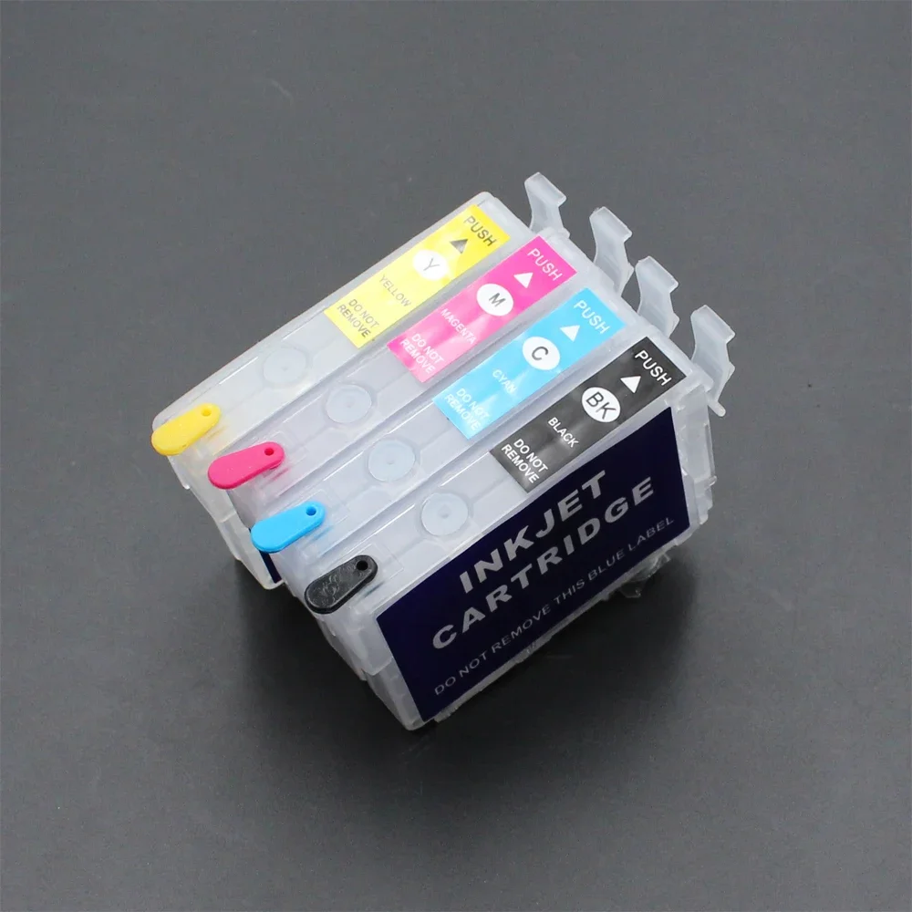 T603 603XL Refillable Ink Cartridge with Chip For Epson XP-2100 XP-2105 XP-3100 XP-3105 XP-4100 XP-4105 WF-2810 WF-2830 Printer