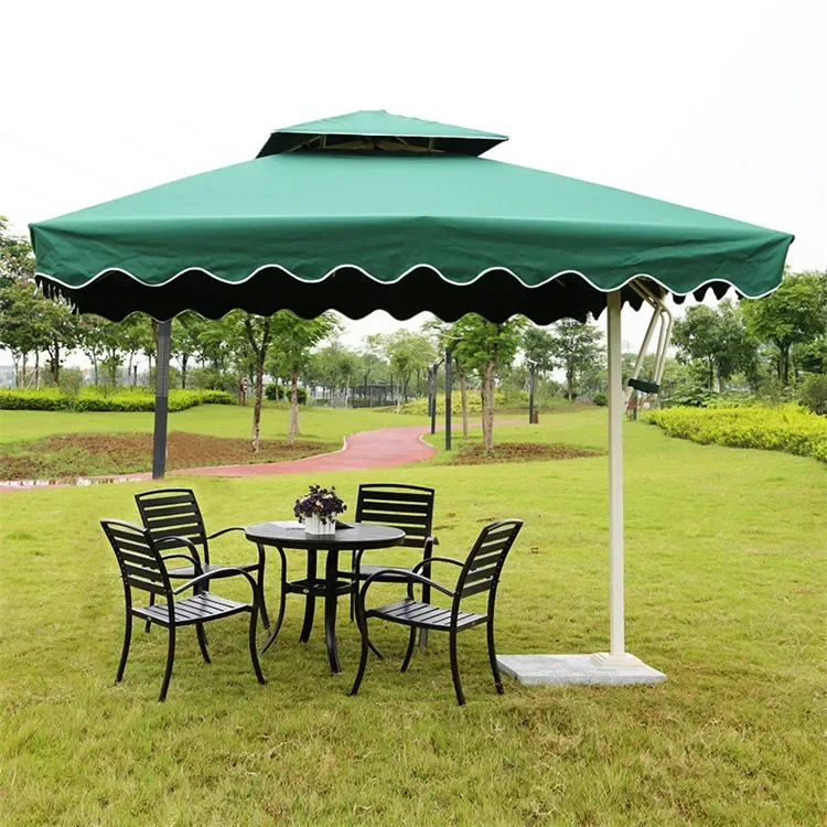 

Aluminum Banana Square AD Patio/Outdoor/Garden Umbrella