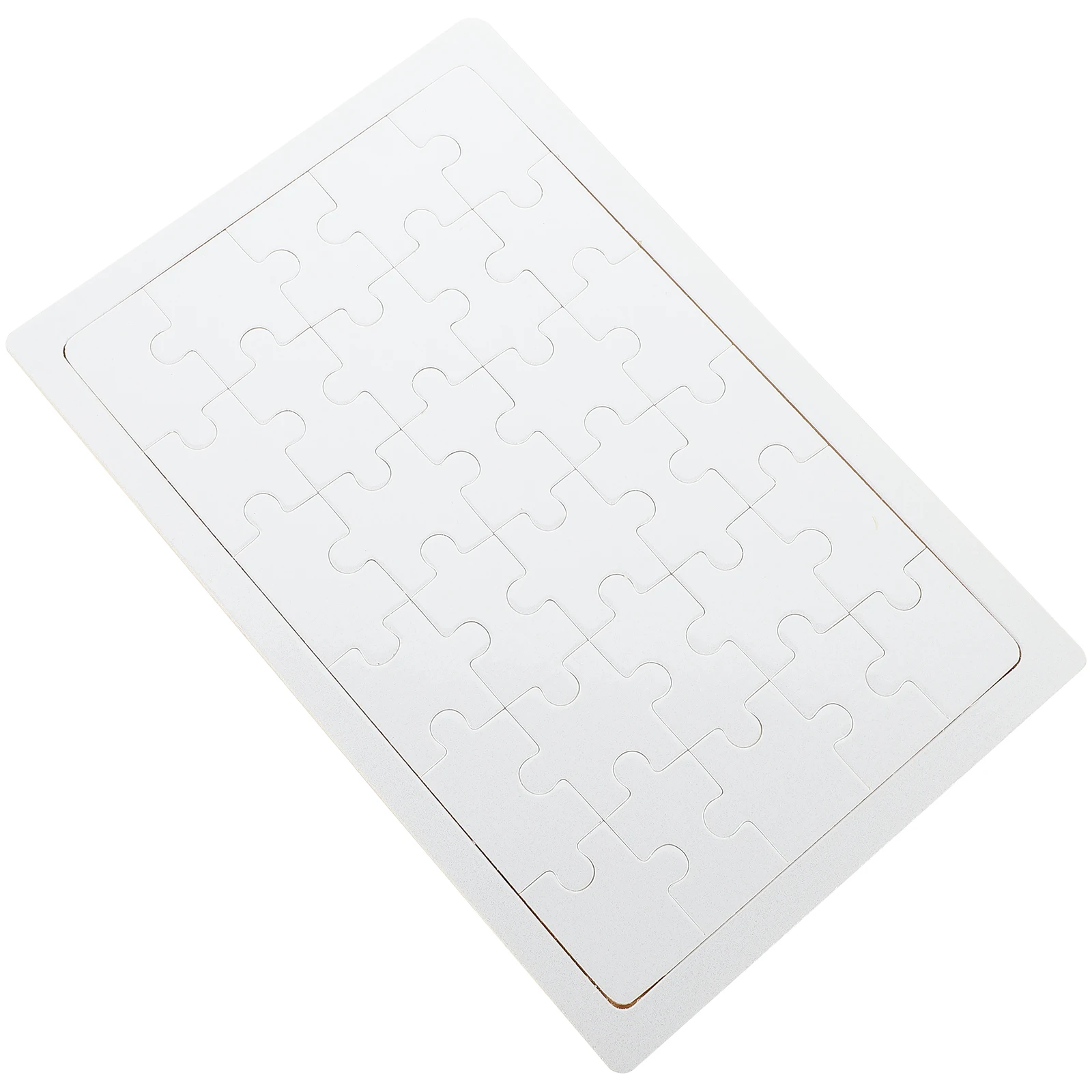 Blank Heat Transfer Diy Jigsaw Craft Thermal Press Sublimation Paper Piece Creative Educational Game For Children