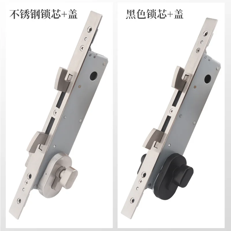 

Различные врезки умных замков. Сломанный мост, алюминиевая раздвижная дверь, корпус замка с двойным крючком.