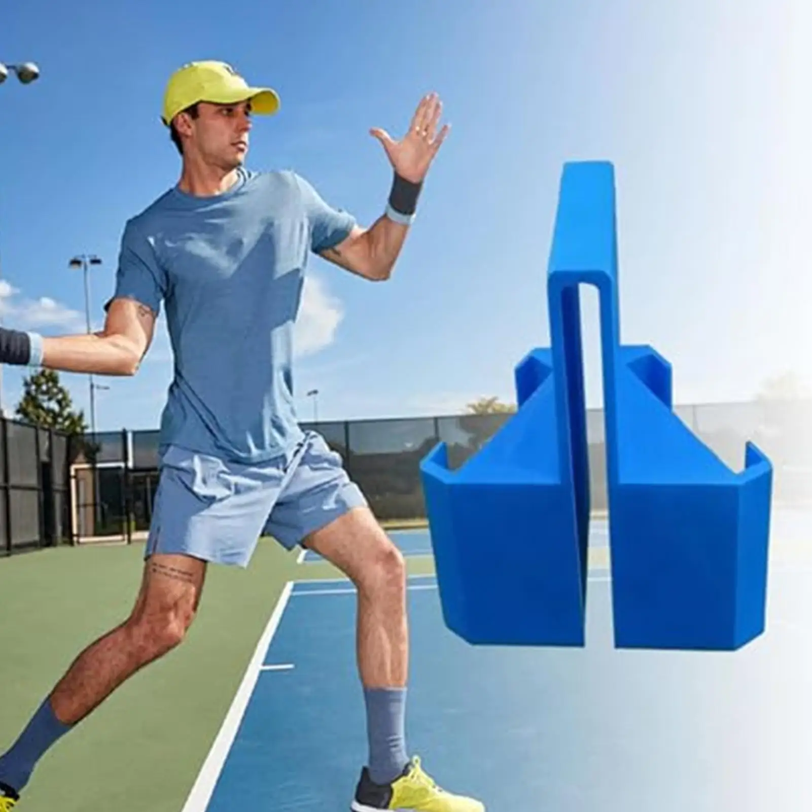 

3D Printed Portable Fence Phone Mount Clamp Tennis Camera Holder for Match Analysis Live Streaming Sports Recording