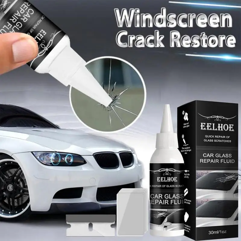 

30ml Car Windshield Crack Repair Kit Tool Window Glass Liquid Repair Set Car Auto Windscreen Reparation Quick For Fixing Chip