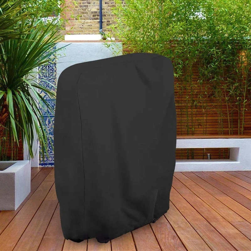 Outdoor Folding Chair Cover Waterproof Dustproof Lawn Patio Furniture Covers All Weather Resistant Oxford Cloth Drop shipping