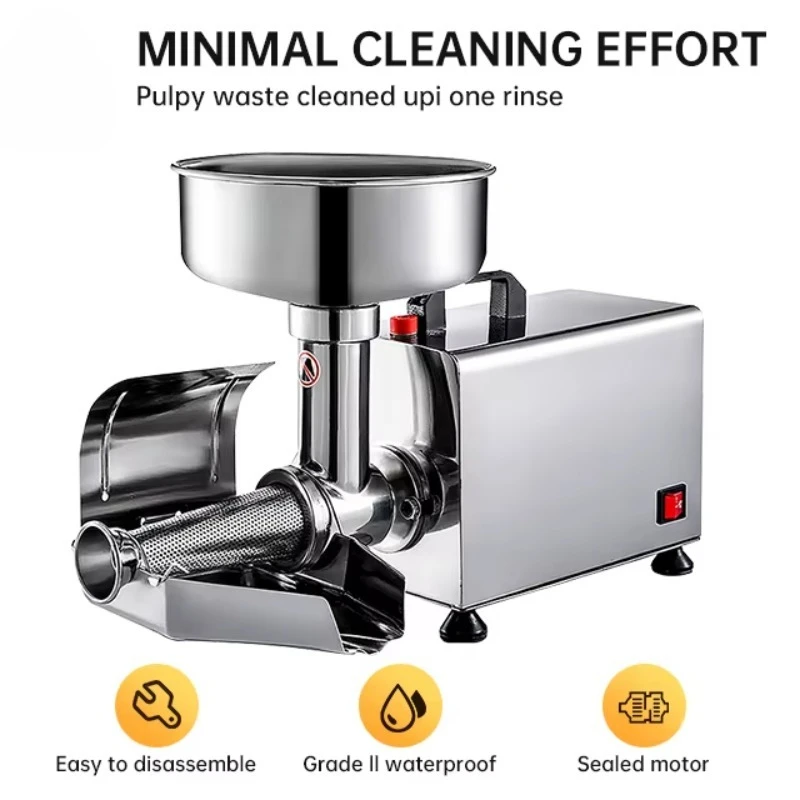 Elektryczna wyciskarka do pomidorów ze stali nierdzewnej 450W JM-1C, wyciskarka do marmolady mango (do domu, restauracji i handlu detalicznego) - sprzedaż bezpośrednio od producenta