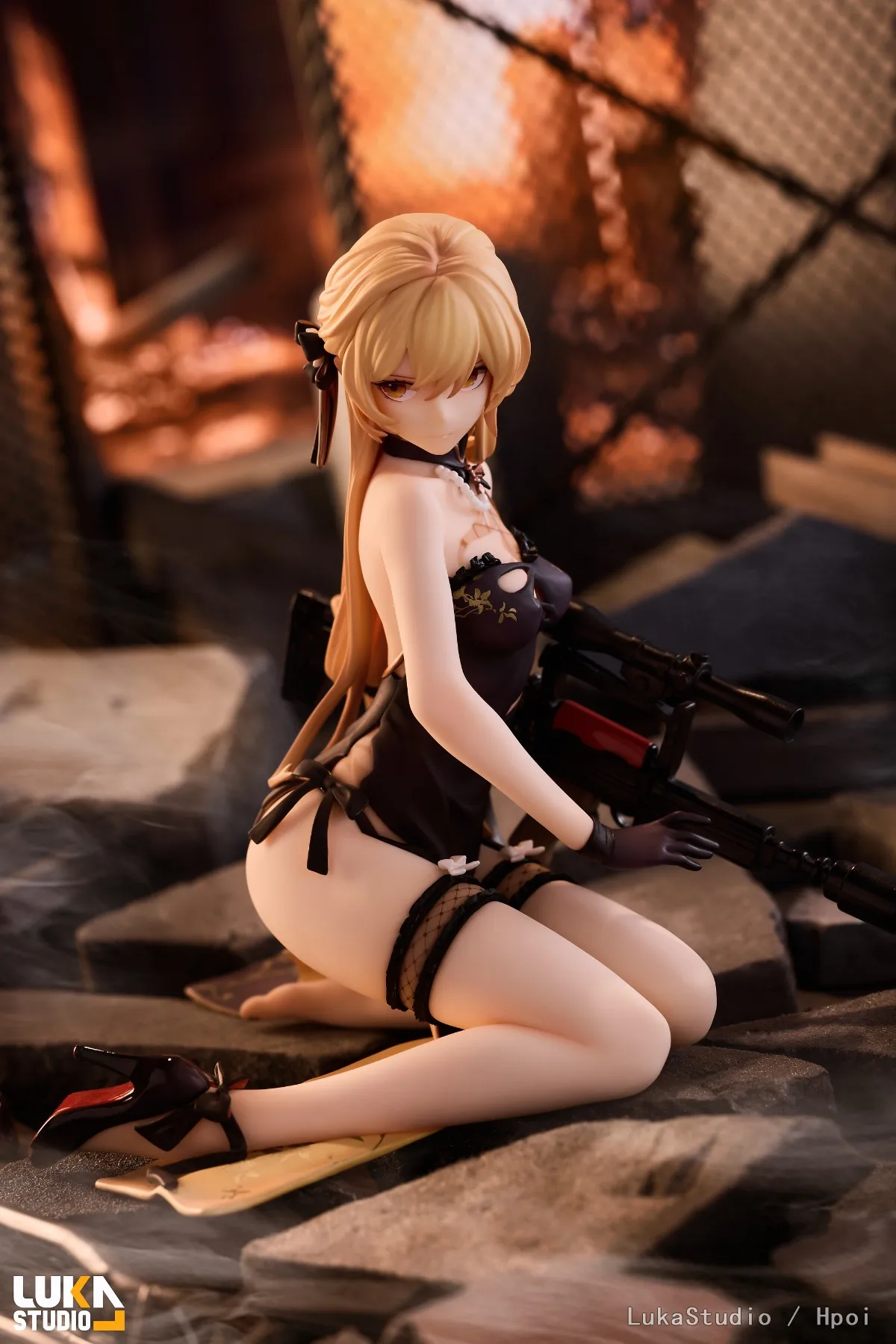 

【Оригинал】Реверс Studio Girls Frontline OTs-14 Crassula Vokensii Damage Ver. 1/8 красивая модель игрушки