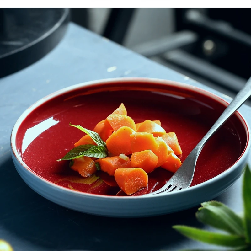 

tableware handmade household large round ceramic dessert pasta dinner CE EU