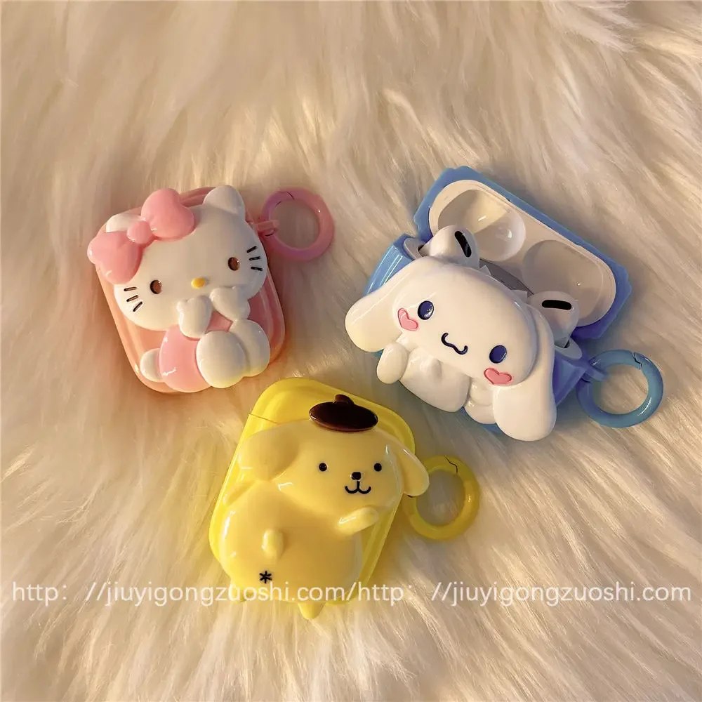 

Hello Kitty applies airpods pro2 protective case cartoon 2/3 generation Apple Bluetooth headset charging case protective case