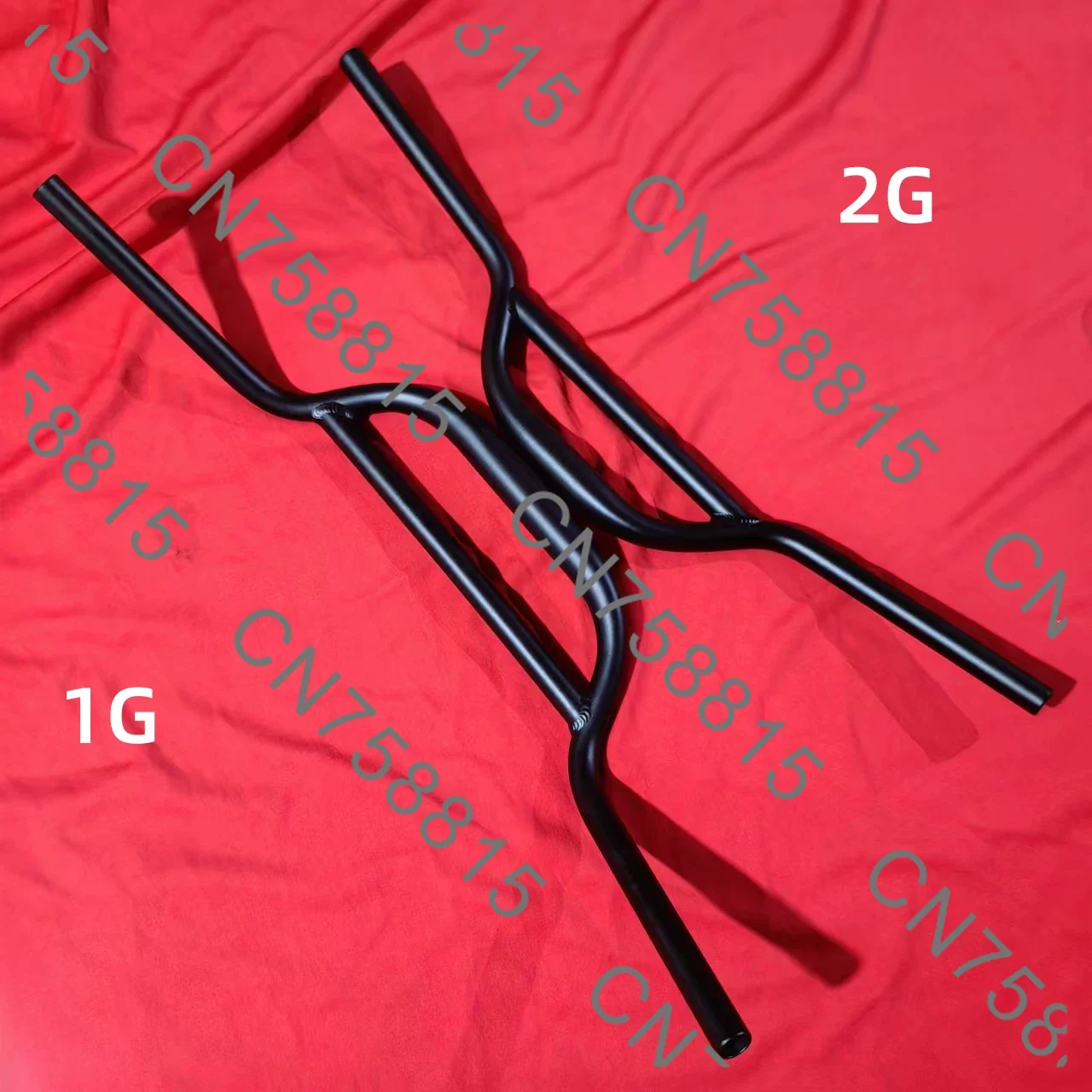 High-handling Earth Slope Bicycle Aluminum Alloy Reinforced Handlebar，31.8*700 Bicycle Lift Bar Handle The Second Generation of