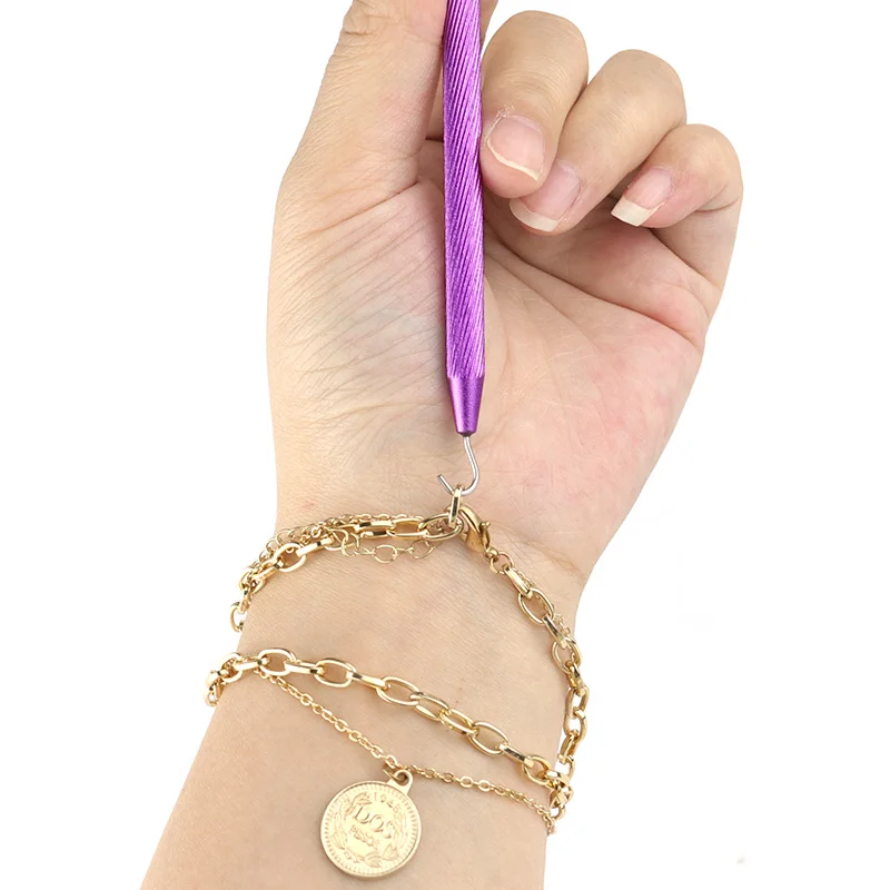 1개 손목 체인 액세서리 체인 버클 부착용 훅 여성용 주얼리 액세서리 손목 체인 착용 보조용