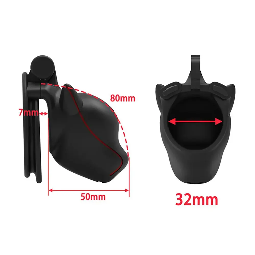 Puppy IDO Male Chastity Cage Bondage Sex Toys Cb Lock Discreet Chastity Cock Cage view 5