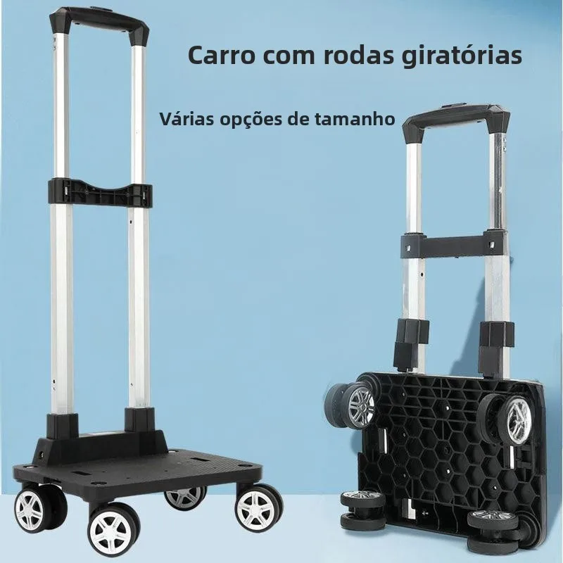 universal-aluminum-alloy-handlebar-cart-frame-aircraft-wheel-small-trolley-backpack-multi-directional-wheel-handlebar-frame