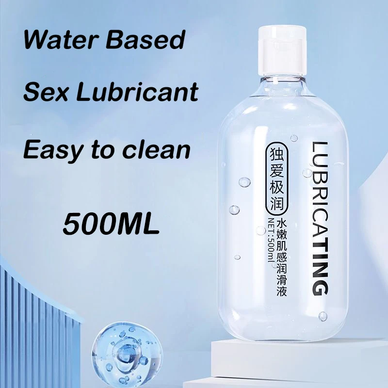 Water-based Lubrication Vagina Anal Sexy Grease Lube Body Massage Oil Masturbation Toys Lubricant Gel for Couple Erotic Tool 18+