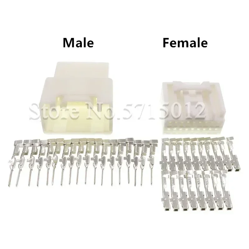 18 Hole 7282-5833 7283-5833 Automotive Car Automatic Wiper Switch Plug Cable Socket For Auto Toyota Crown