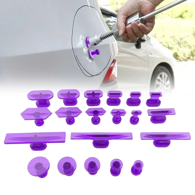 

20 Pcs Car Puller Tabs Paintless Dent Repair Tabs Glues Pulling Tabs Kits For Repair Dent Automobiles Refrigerators Motorcycles