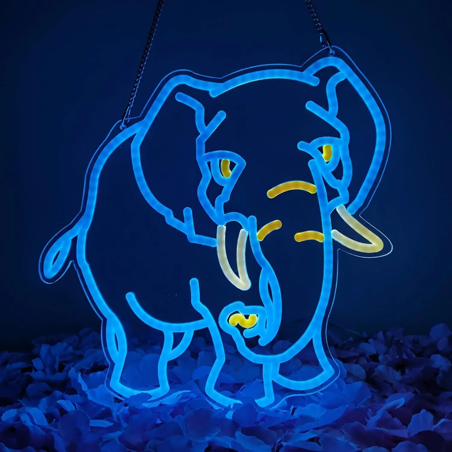 

Elephant Neon Sign Night light for restaurants, game Bar Club Bedroom Hotel Pub Cafe Wedding Birthday Party Gifts