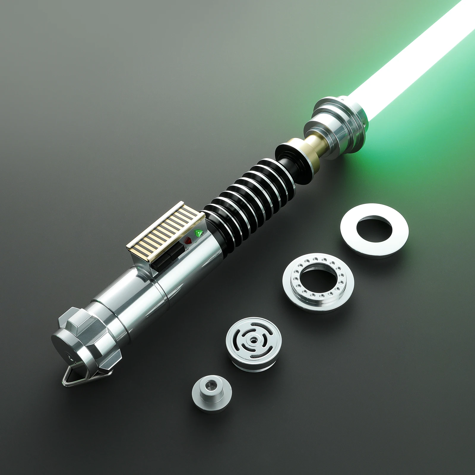 Luke Skywalker lightsaber replica highly accurate EP8 with control box