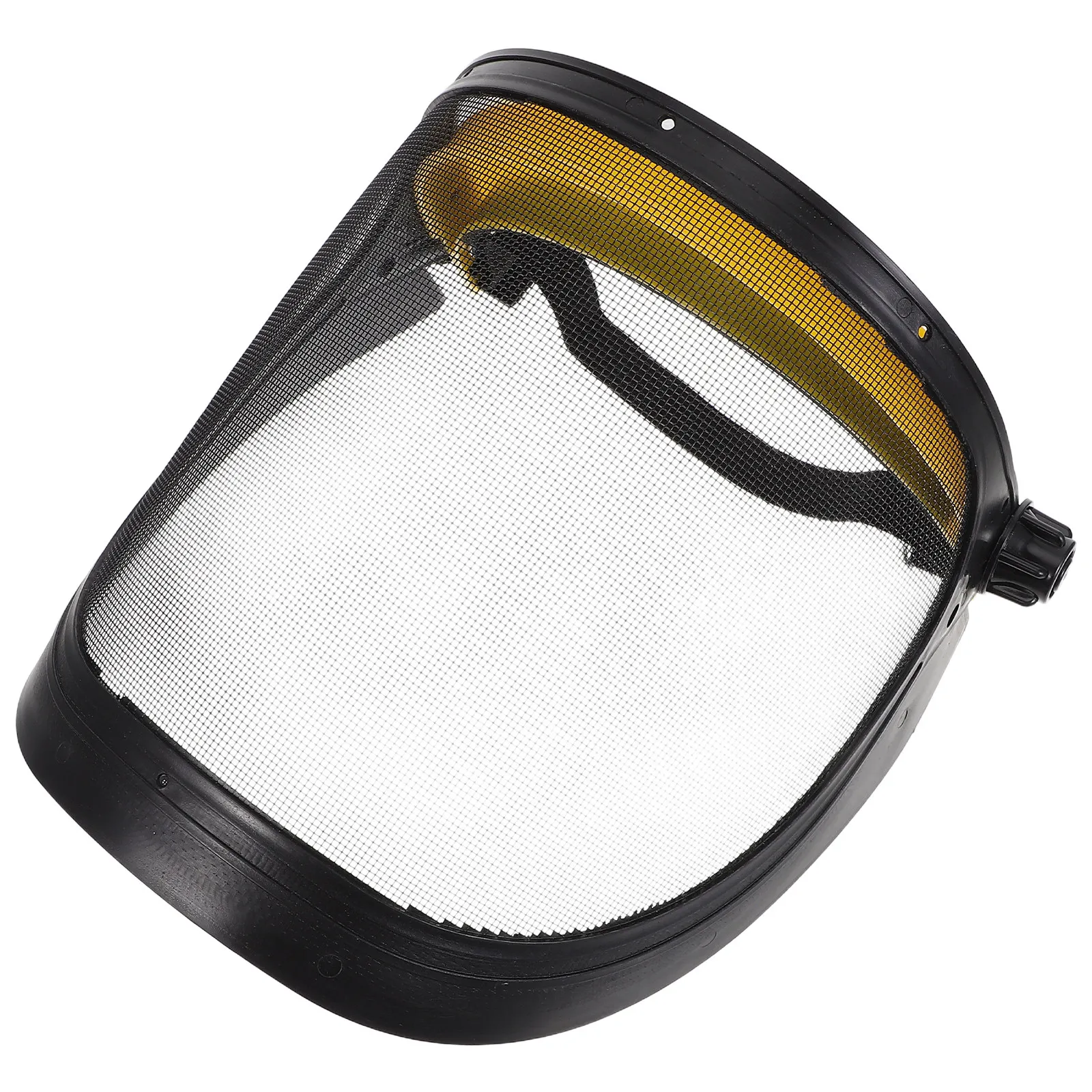 Mesh Face Mask Lawn Mower Protective Shield Outdoor Garden Face Cover Breathable Safety Visor for Mowing Grinding Cutting Grass