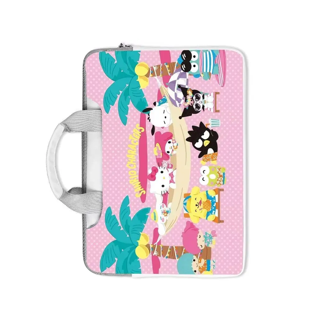 

Cartoon Hello Kitty Kurome Laptop Bag 12 13 14 15 15 16 Inch Laptop Sleeve for Macbook Computer Handbag Storage Bag Holiday Gift