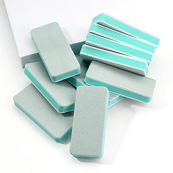 5Pcs/Bag Square Nail Buffer Files 1000/4000 Grit Shiny Smooth Nails Double Sided Nail Buffer Block Buffers Polishing Beauty Tool
