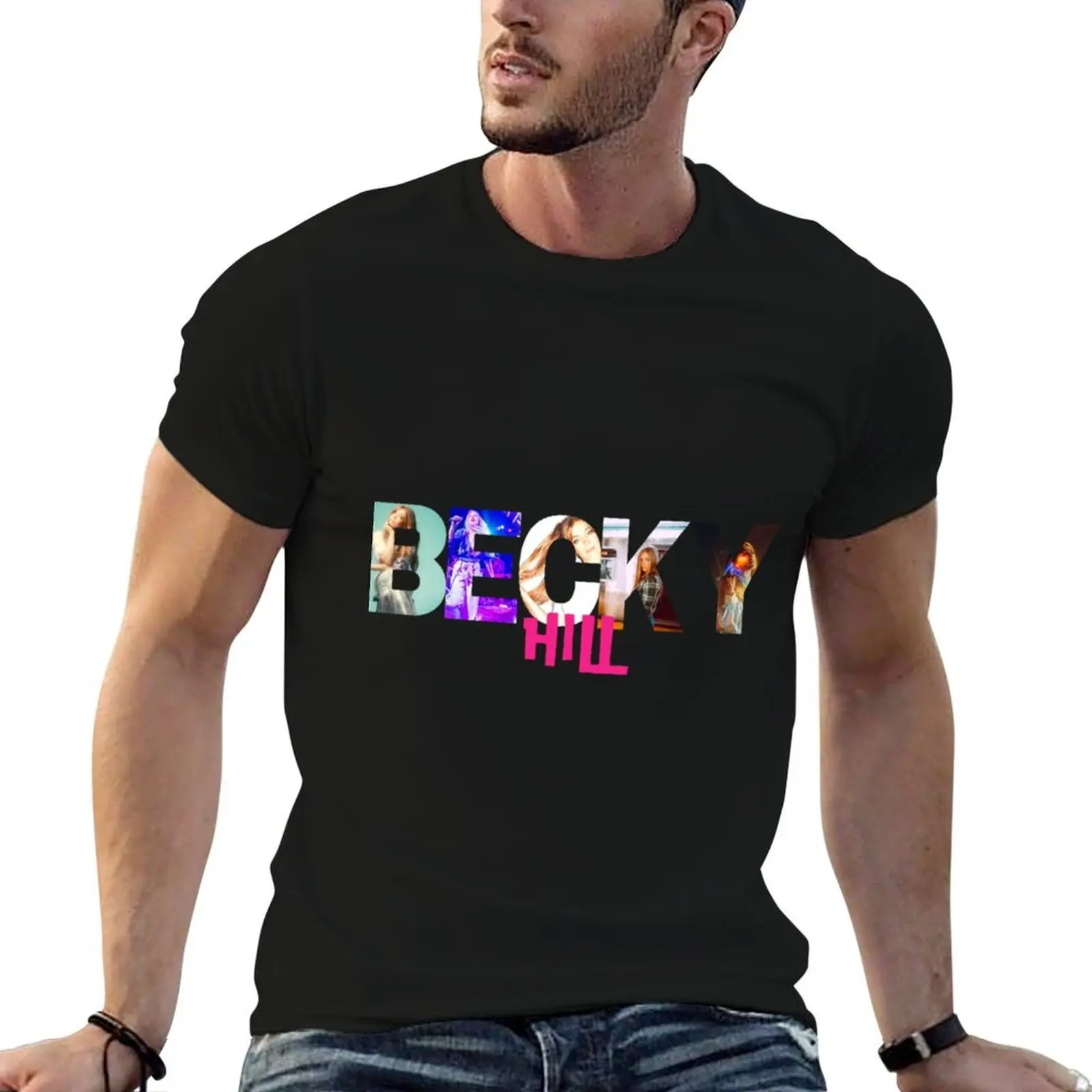 

becky hill classique . autocollant . classique T-Shirt t shirts designer man graphic t shirt T-Shirt