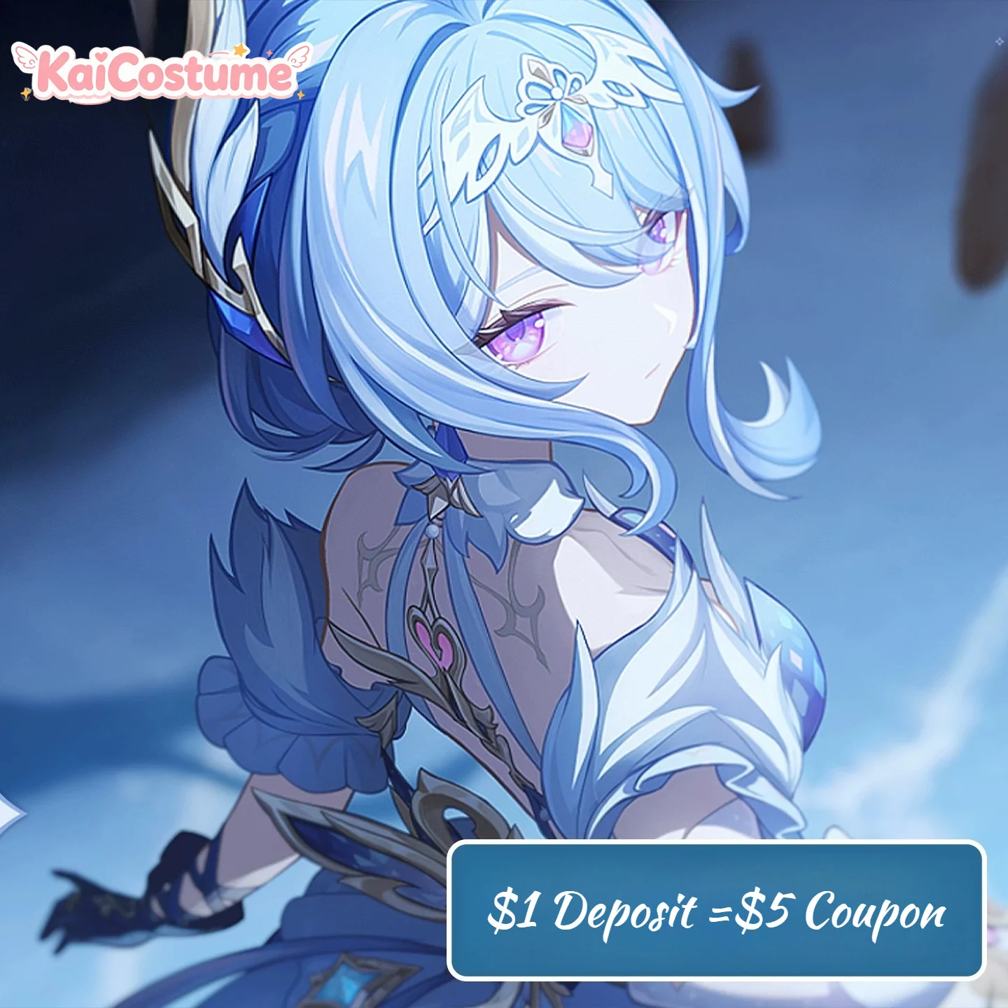 

Pre-order Deposit Odette Cosplay Costume Game Genshin Impact Women Full Anime Game Outfit For Cos Party